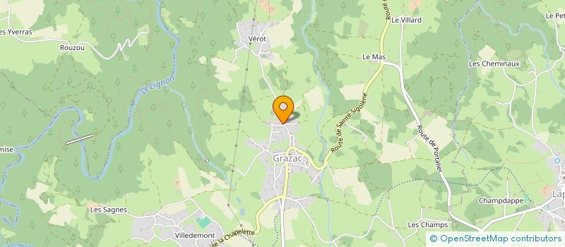 localisation de l'entreprise MONSIEUR FREDERIC DEFOUR  GRAZAC