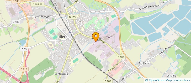 localisation de l'entreprise MONSIEUR FREDERIC DEHAINE à LILLERS