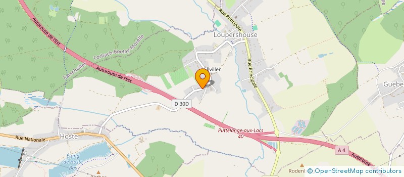 localisation de l'entreprise MONSIEUR FREDERIC DEJODE  LOUPERSHOUSE