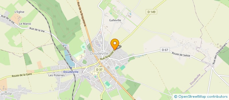 localisation de l'entreprise MONSIEUR FREDERIC DELAGE à DOUDEVILLE