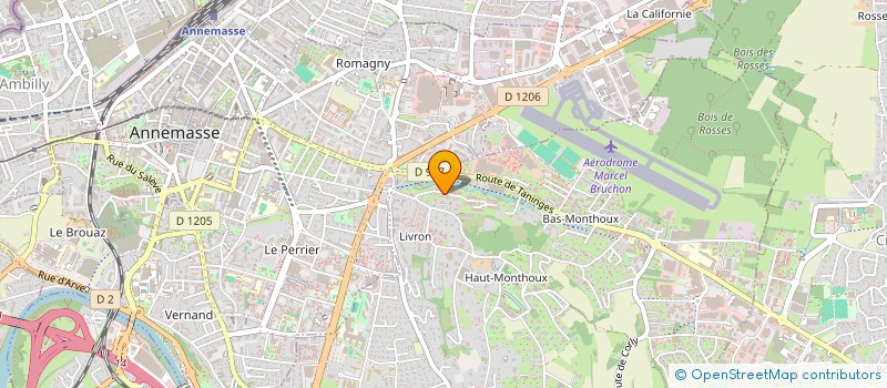 localisation de l'entreprise MONSIEUR FREDERIC DELAHAYE  VETRAZ-MONTHOUX