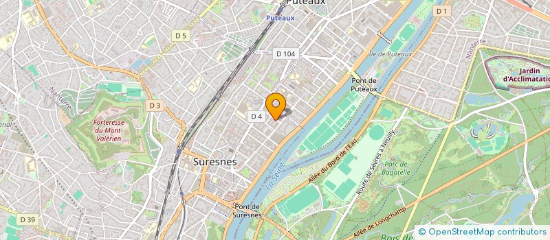 localisation de l'entreprise MONSIEUR FREDERIC DELAHAYE à SURESNES