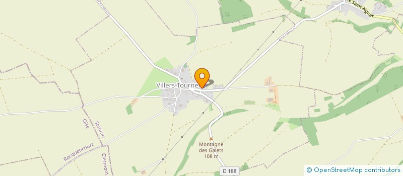 localisation de l'entreprise MONSIEUR FREDERIC DELAPIERRE  VILLERS-TOURNELLE