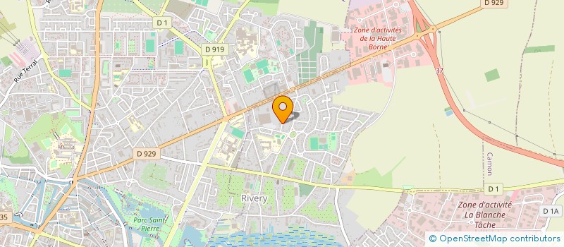 localisation de l'entreprise MONSIEUR FREDERIC DELAPIERRE  RIVERY