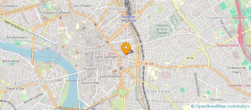 localisation de l'entreprise MONSIEUR FREDERIC DELBOS à TOULOUSE