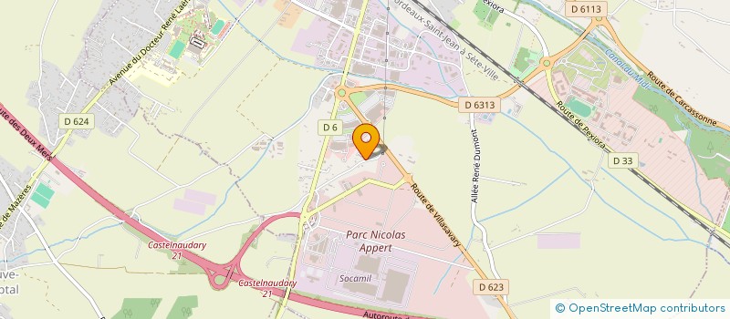 localisation de l'entreprise MONSIEUR FREDERIC DELIA  CASTELNAUDARY