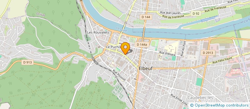 localisation de l'entreprise MONSIEUR FREDERIC DEMALY  ELBEUF