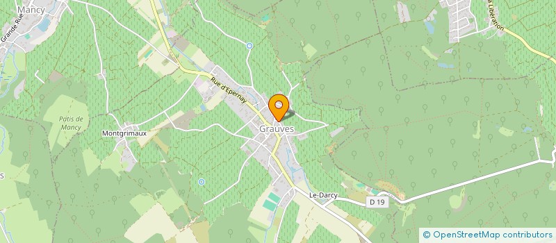 localisation de l'entreprise MONSIEUR FREDERIC DEMARLE  GRAUVES