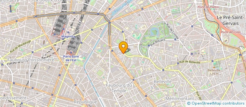 localisation de l'entreprise MONSIEUR FREDERIC DEMEAUTIS  PARIS