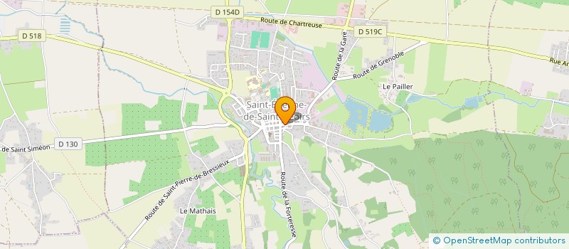 localisation de l'entreprise MONSIEUR FREDERIC DENIAU  SAINT-ETIENNE-DE-SAINT-GEOIRS