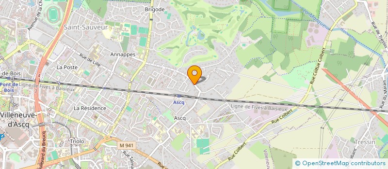 localisation de l'entreprise MONSIEUR FREDERIC DEPRAETERE à VILLENEUVE-D'ASCQ