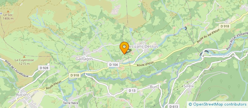 localisation de l'entreprise MONSIEUR FREDERIC DESBREE  GAILLAGOS