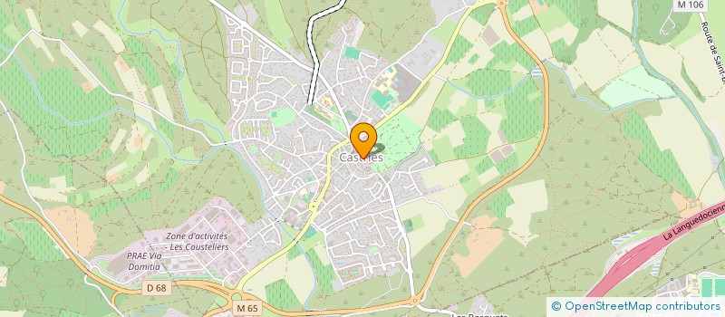 localisation de l'entreprise MONSIEUR FREDERIC DESCHODT  CASTRIES