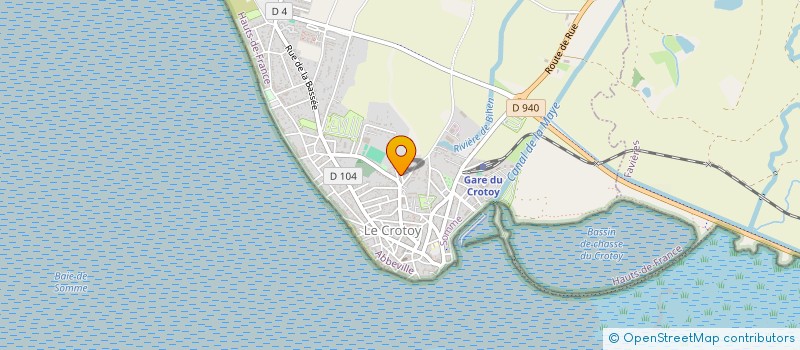 localisation de l'entreprise MONSIEUR FREDERIC DESMARET à LE CROTOY