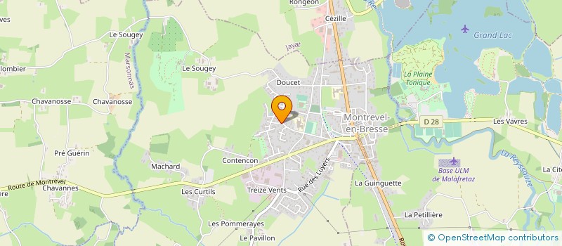 localisation de l'entreprise MONSIEUR FREDERIC DESMARIS à MONTREVEL-EN-BRESSE