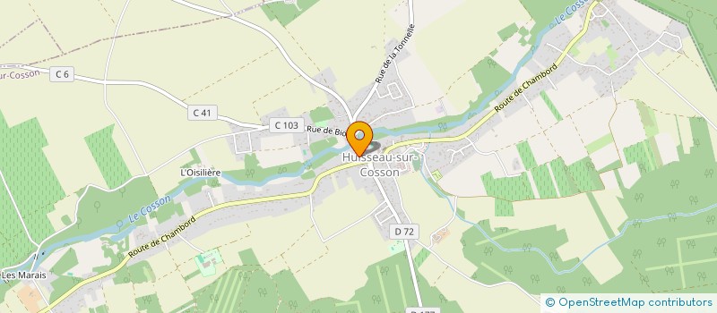 localisation de l'entreprise MONSIEUR FREDERIC DESOEUVRE  VEUZAIN-SUR-LOIRE