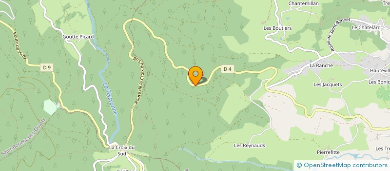 localisation de l'entreprise MONSIEUR FREDERIC DESORMIERE  AMBIERLE