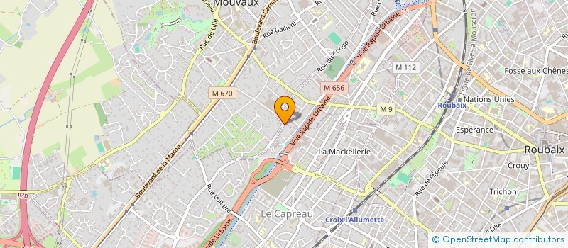 localisation de l'entreprise MONSIEUR FREDERIC DESSEAUX  WASQUEHAL
