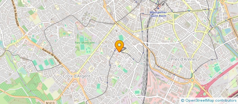 localisation de l'entreprise MONSIEUR FREDERIC DESSEL à MONTPELLIER