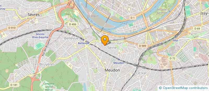 localisation de l'entreprise MONSIEUR FREDERIC DEVAUCHELLES à MEUDON