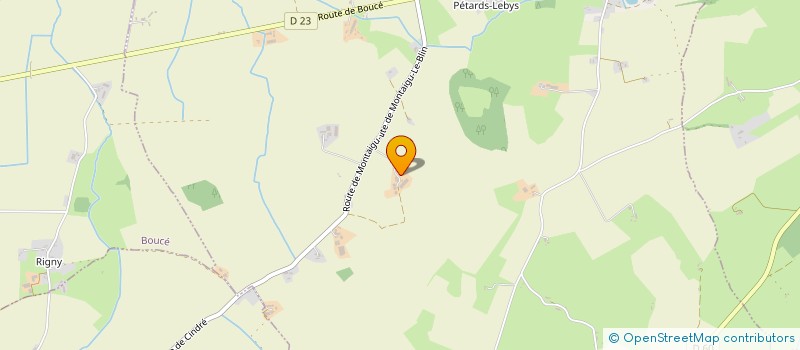 localisation de l'entreprise MONSIEUR FREDERIC DEVAUX  CINDRE