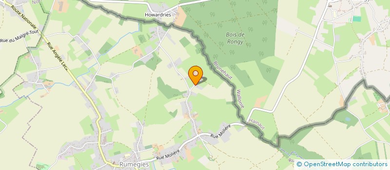 localisation de l'entreprise MONSIEUR FREDERIC DEWEIRDER  RUMEGIES