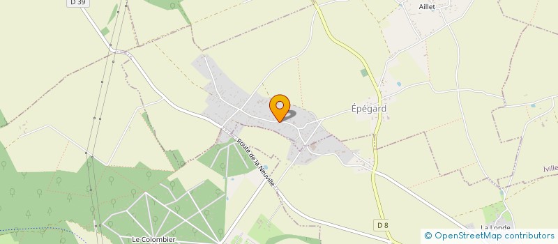 localisation de l'entreprise MONSIEUR FREDERIC DEWINDT à EPEGARD