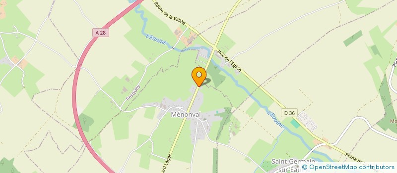 localisation de l'entreprise MONSIEUR FREDERIC DHONDT  MENONVAL