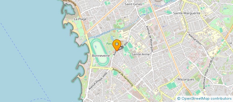 localisation de l'entreprise MONSIEUR FREDERIC DI MARIA à MARSEILLE
