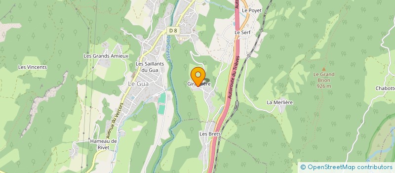 localisation de l'entreprise MONSIEUR FREDERIC DI NATALE à VIF