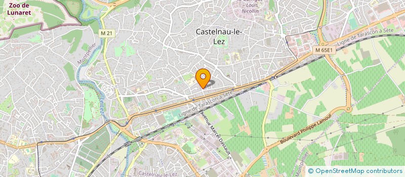localisation de l'entreprise MONSIEUR FREDERIC DI PANE à CASTELNAU-LE-LEZ