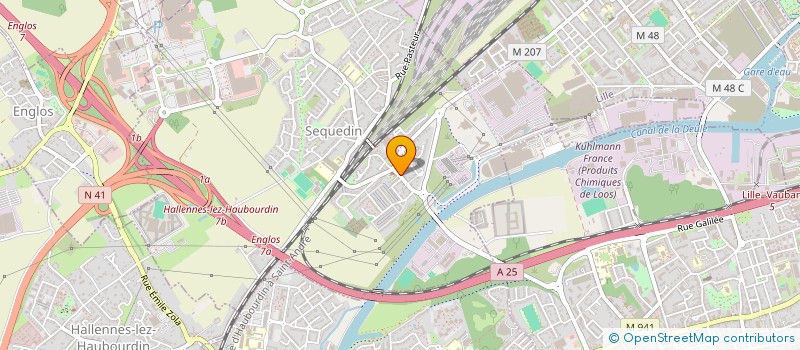 localisation de l'entreprise MONSIEUR FREDERIC DIRSON  SEQUEDIN