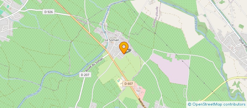 localisation de l'entreprise MONSIEUR FREDERIC DIRSON  SAINT-NAZAIRE-D'AUDE