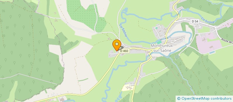 localisation de l'entreprise MONSIEUR FREDERIC DISPOT  MONTHUREUX-SUR-SAONE