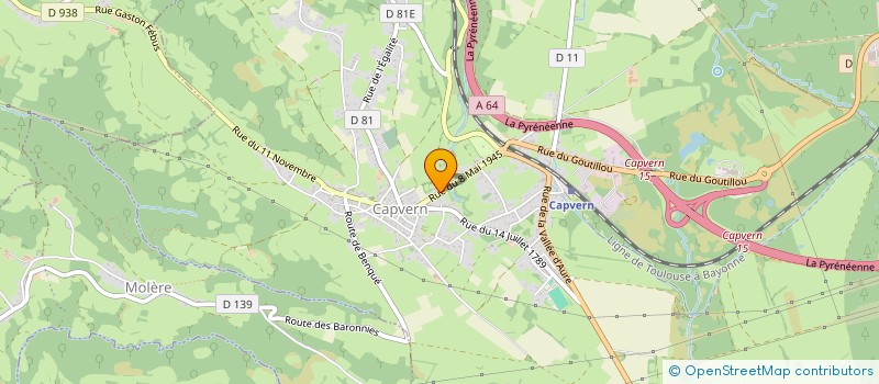 localisation de l'entreprise MONSIEUR FREDERIC DO NASCIMENTO  BARBAZAN-DEBAT