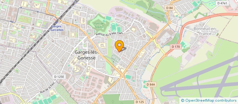 localisation de l'entreprise MONSIEUR FREDERIC DO VAN à GARGES-LES-GONESSE