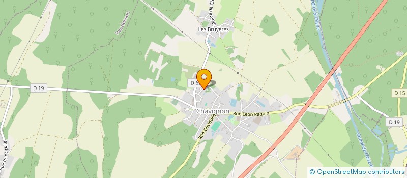 localisation de l'entreprise MONSIEUR FREDERIC DOBROWOLSKI à CHAVIGNON