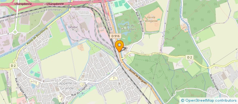 localisation de l'entreprise MONSIEUR FREDERIC DOCQUINCOURT  COUDEKERQUE-BRANCHE