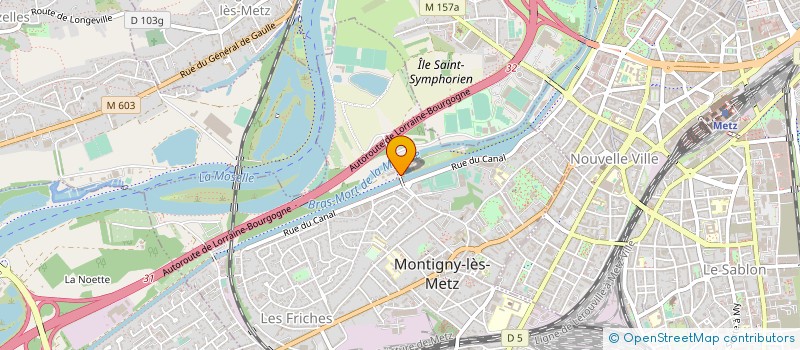 localisation de l'entreprise MONSIEUR FREDERIC DOCTER à MONTIGNY-LES-METZ
