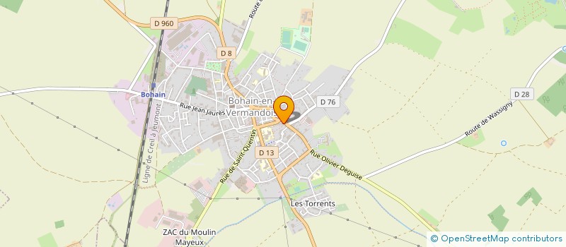 localisation de l'entreprise MONSIEUR FREDERIC DODRE à BOHAIN-EN-VERMANDOIS
