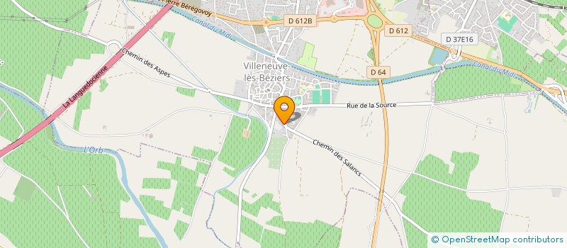 localisation de l'entreprise MONSIEUR FREDERIC DOMECQ à VILLENEUVE-LES-BEZIERS