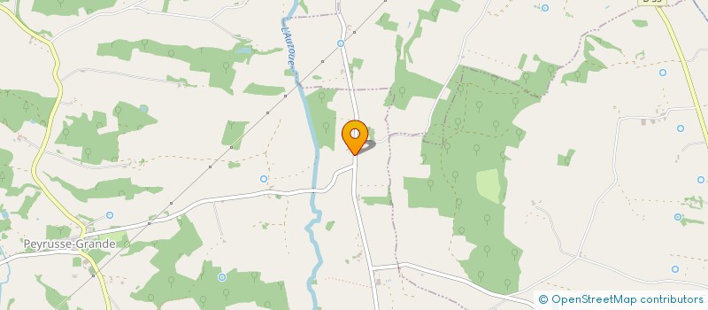 localisation de l'entreprise MONSIEUR FREDERIC DOR  PEYRUSSE-GRANDE