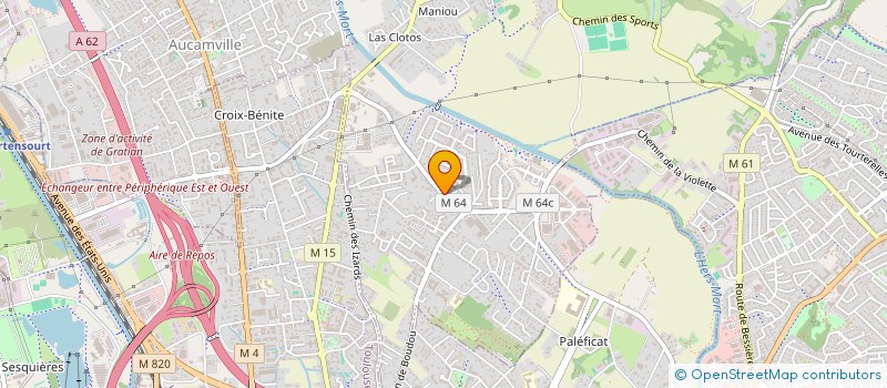 localisation de l'entreprise MONSIEUR FREDERIC DORMIERES à LAUNAGUET