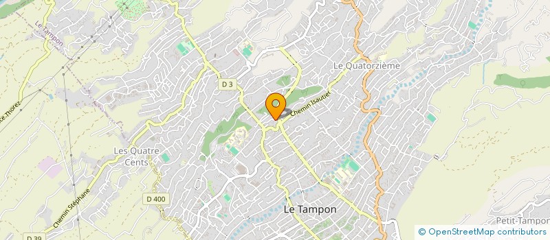 localisation de l'entreprise MONSIEUR FREDERIC DOS SANTOS  LE TAMPON