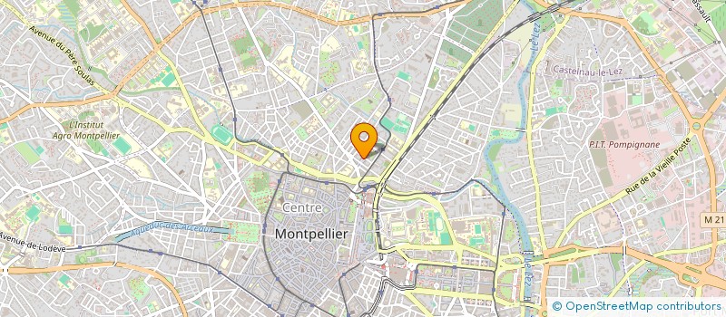 localisation de l'entreprise MONSIEUR FREDERIC DOTTI  MONTPELLIER