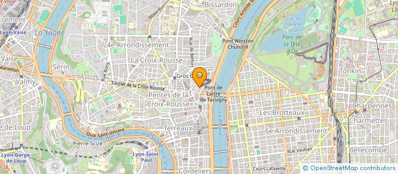 localisation de l'entreprise MONSIEUR FREDERIC DRAPIER à LYON