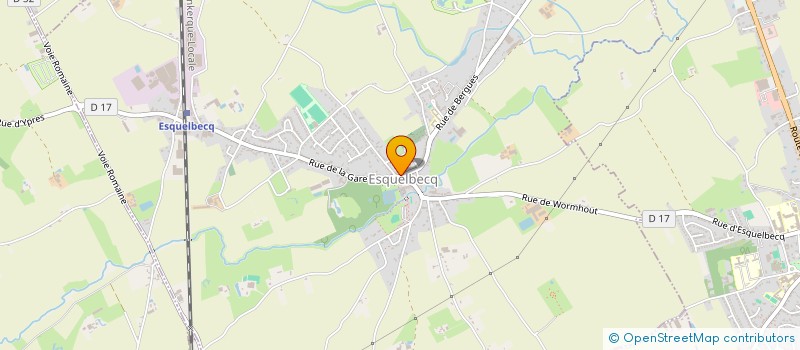 localisation de l'entreprise MONSIEUR FREDERIC DRIEUX  ESQUELBECQ