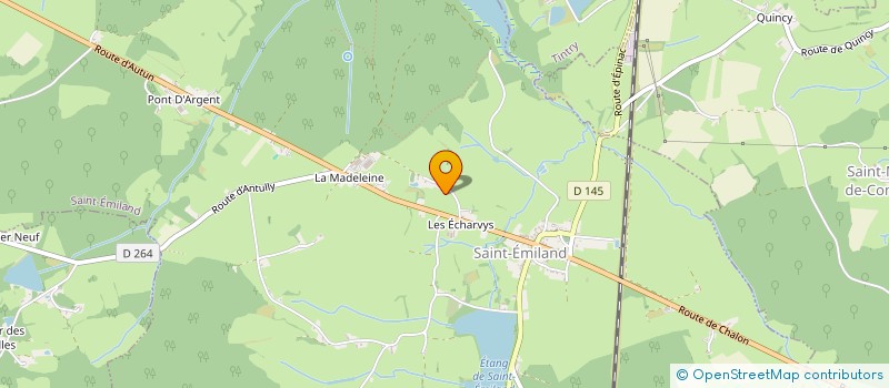 localisation de l'entreprise MONSIEUR FREDERIC DROST  SAINT-EMILAND