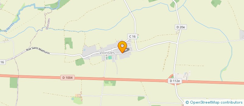 localisation de l'entreprise MONSIEUR FREDERIC DROUIN  VOINSLES