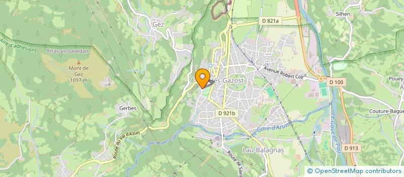 localisation de l'entreprise MONSIEUR FREDERIC DRUBAY  ARGELES-GAZOST